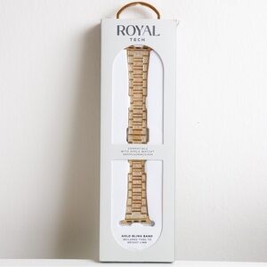 Apple Watch Band Gold Tone ,Rhinestone, Compatible|38MM| 40MM| 41MM